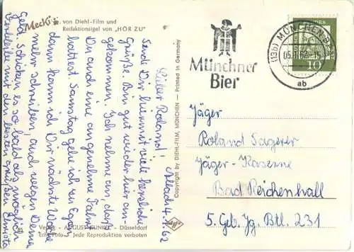 Mecki - Nichts geht über einen guten Zug - Nr. 85 - Kaminfeger - Verlag August Gunkel Düsseldorf
