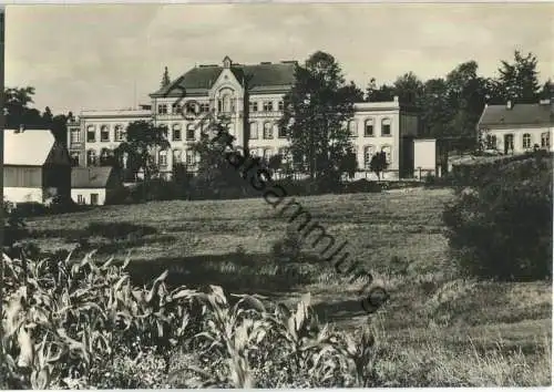 Schönlinde - Krasna Lipa - nemocnice -  Foto-Ansichtskarte - Verlag Nakladatelstvi Orbis Praha