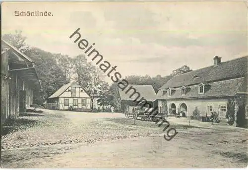 Schönlinde - Krasna Lipa - Bauernhof - Verlag Josef Marschner Schönlinde