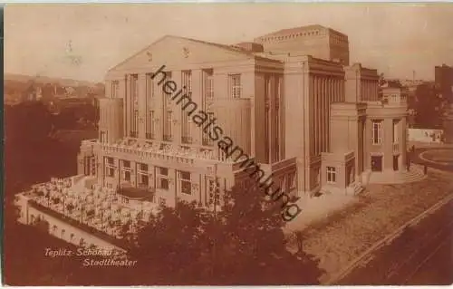Teplitz-Schönau - Stadttheater - Parteitag der deutschen sozialdemokratischen Arbeiterpartei 1927