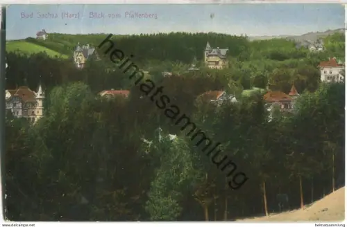 Bad Sachsa vom Pfaffenberg - Verlag Stengel & Co Dresden