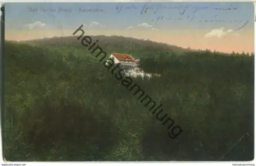 Bad Sachsa - Katzenstein - Verlag Stengel & Co Dresden