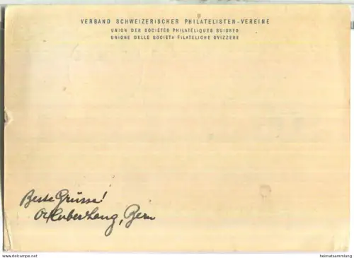 Postkarte Tag der Briefmarke - Sonderstempel