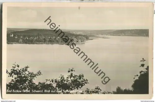 Bad Buckow - Schermützelsee - Verlag Reprocolor Leipzig