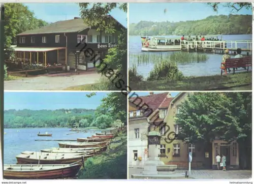 Bad Buckow - Milchbar - Bootsverleih - Verlag VEB Bild und Heimat Reichenbach