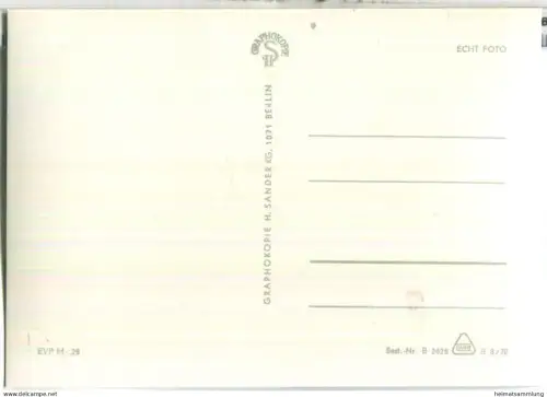 Bad Buckow - Märkische Schweiz - FDGB-Erholungsheim Theodor Fontane - Verlag H. Sander KG Berlin