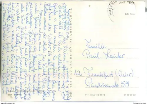 Bad Buckow - Märkische Schweiz - Kinderheim Weisse Taube - Verlag VEB Bild und Heimat Reichenbach