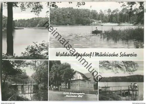 Waldsieversdorf - FDGB-Erholungsheim Märkischer Hof - Verlag VEB Bild und Heimat Reichenbach