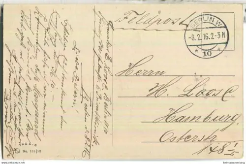 Berlin - Siegessäule - Verlag S & G S i B No. 111/13 - Feldpost