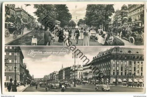 Berlin - Unter den Linden - Einst und jetzt - Verlag Hermann Schmidt Berlin
