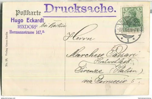 Berlin - Siegessäule - Rundfahrtskutsche - Verlag Gross Berlin