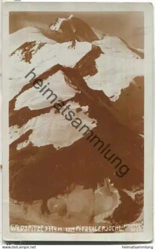 Wildspitze - Pitztaler Jöchl - Hüttenstempel