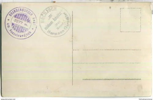 Wildspitze - Pitztaler Jöchl - Hüttenstempel