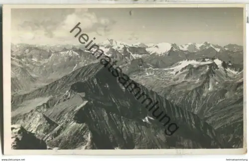 Grossglockner - Säuleck - Hüttenstempel - Foto-Ansichtskarte - Verlag Hechenberger Mallnitz