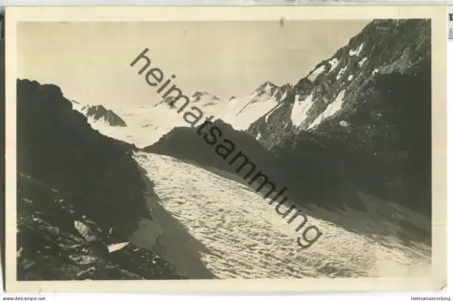 Ramoljoch - Gürgler Ferner - Foto-Ansichtskarte 20er Jahre - Verlag J. Riml Postgasthof Sölden Ötztal
