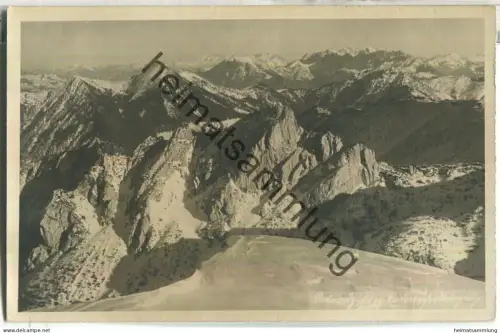 Rotwandhaus - Ruchenköpfe - Foto-Ansichtskarte 20er Jahre