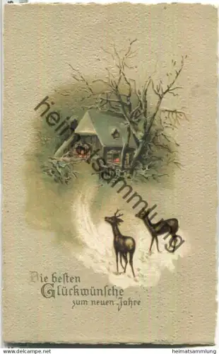 Glückwünsche zum neuen Jahr - Verlag M. S. i. B. 1182