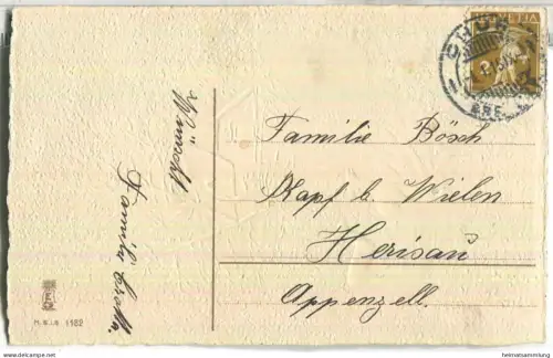 Glückwünsche zum neuen Jahr - Verlag M. S. i. B. 1182