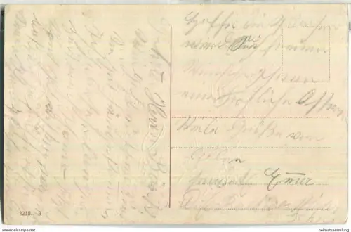 Fröhliche Ostern - Goldprägedruck