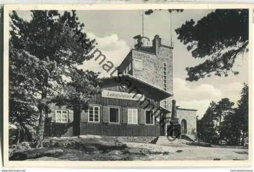 Kalmit Hütte - Ludwigshafener Hütte - Foto-Ansichtskarte - P. W. V. Ludwigshafen - Verlag Emil Hartmann Mannheim