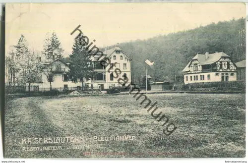 Kaiserslautern - Blechhammer Besitzer J. Hartmann - Verlag Friedrich Hartmann Kaiserslautern