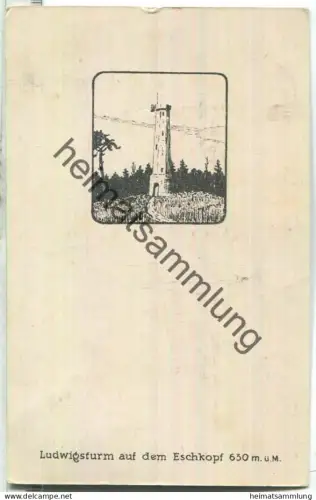 Ludwigsturm auf dem Eschkopf