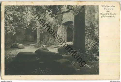 Klosterruine Limburg bei Bad Dürkheim - Verlag Wilh. Gläser Landau