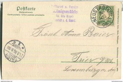 Luftkurort Königsmühle bei Neustadt a. Haardt - Verlag Gebr. Metz Tübingen