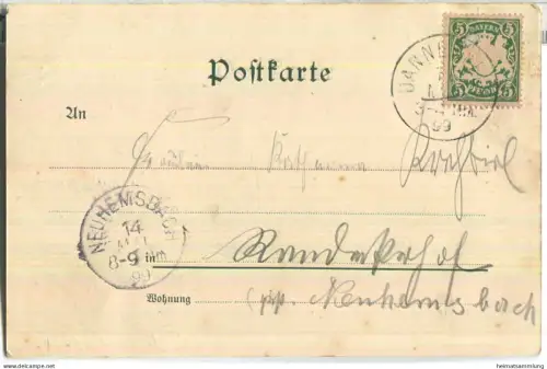 Kurort Villa Donnersberg - Post Dannenfels - C. Jacobsen' s Kunstanstalt Altenburg