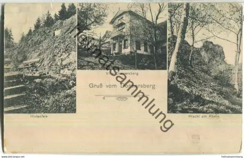 Gruss vom Donnersberg - Villa - Wacht am Rhein - Hirtenfels - Verlag Weissgärber Kirchheimbolanden