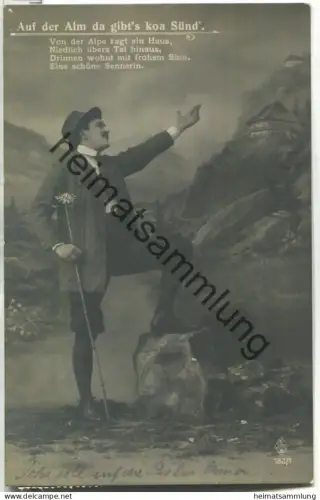 Auf der Alm da gibt' s koa Sünd... - Verlag K. Juno B. 182/1