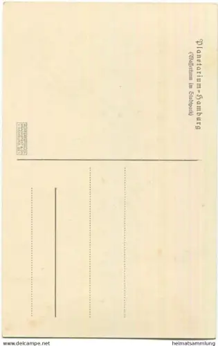 Hamburg - Planetarium - Das Planetarium - Foto-AK - Verlag Knackstedt & Co. Hamburg