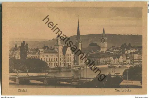 Zürich - Quaibrücke