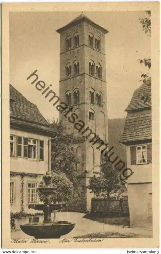 Kloster Hirsau - Eulenturm - Verlag J Lutz Hirsau 20er Jahre