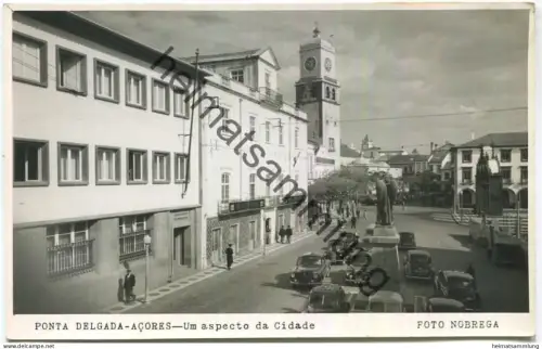 Ponta Delgada - Acores - Um aspecto da Cidade - Foto-AK