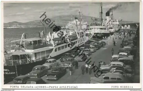 Ponta Delgada - Acores - Porto Artificial - Foto-AK