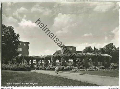 Berlin-Frohnau - An der Pergola - Foto-Ansichtskarte - Verlag Kunst und Bild Berlin