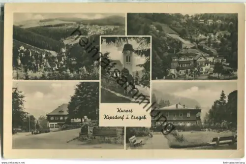 Kipsdorf - Verlag R. Kallmer Zwickau 50er Jahre