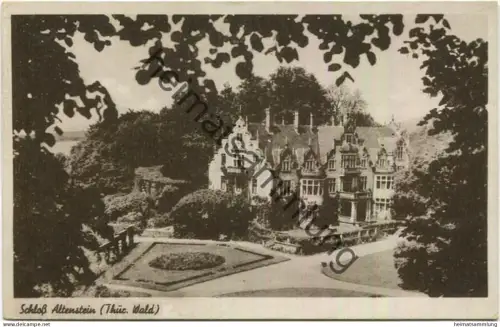 Bad Liebenstein - Schloss Altenstein - Verlag Straub & Fischer Meiningen