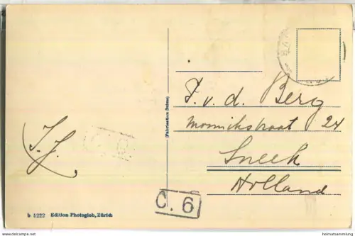 Lugano - Parco civico - Foto-Ansichtskarte - Edition Photoglob Zürich