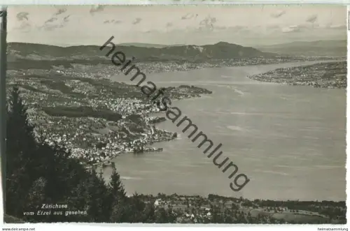 Zürichsee vom Etzel gesehen - Foto-Ansichtskarte - Edition Photoglob-Wehrli AG Zürich