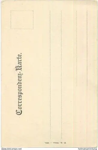 Matrei in Osttirol - Durchblick auf das Schloss Weissenstein - Verlag W. Hofmann Lienz 1904