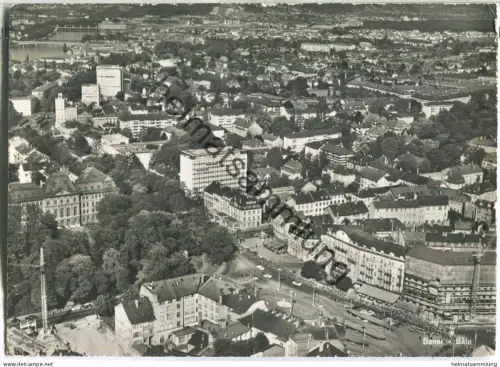 Basel - Luftaufnahme P. Zaugg Solothurn - Foto-Ansichtskarte