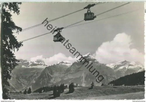 Luftseilbahn Gerschnialp Trübsee - Foto-Ansichtskarte - Edition K. Meuser Engelberg