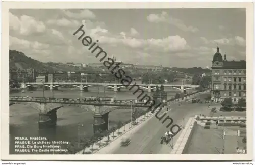 Praha - Prag - Die Burg Hradcany - Foto-AK