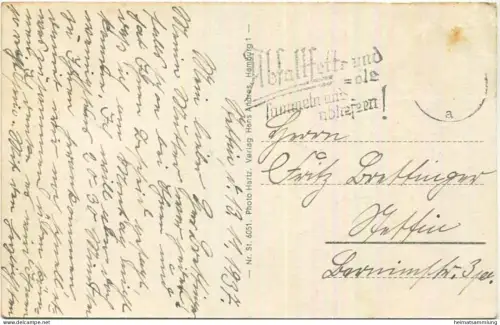 Stettin - Hakenterrasse mit Museum und Regierungsgebäude - Verlag Hans Andres Hamburg - gel. 1937