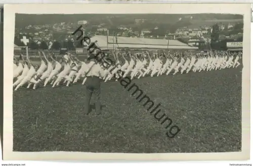58. Eidgenössisches Turnfest in Genf 1925 - Foto-Ansichtskarte