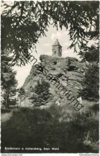 Riedelstein am Kaitersberg - Foto-AK - Verlag Heinrich Steinmann Cham