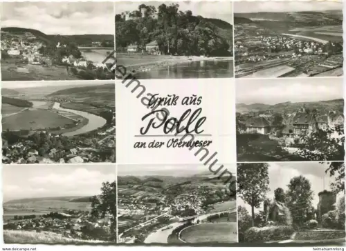 Polle - Foto-AK Grossformat - Verlag Reiseandenken Lange Polle