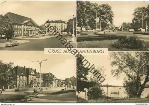 Oranienburg - Foto-AK Grossformat - Verlag Gebr. Garloff Magdeburg - gel. 1971